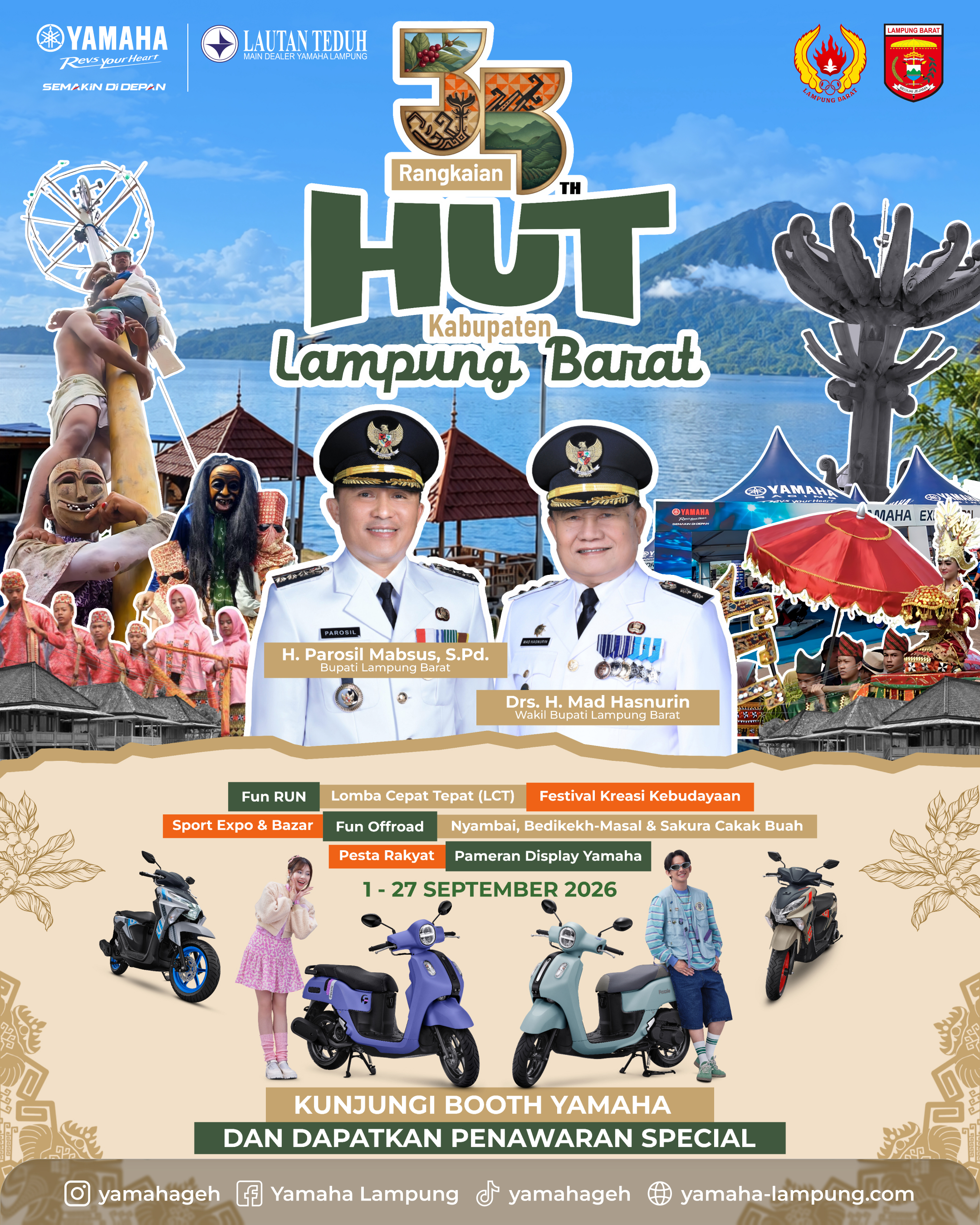 HUT ke 33 Kab. Lampung Barat