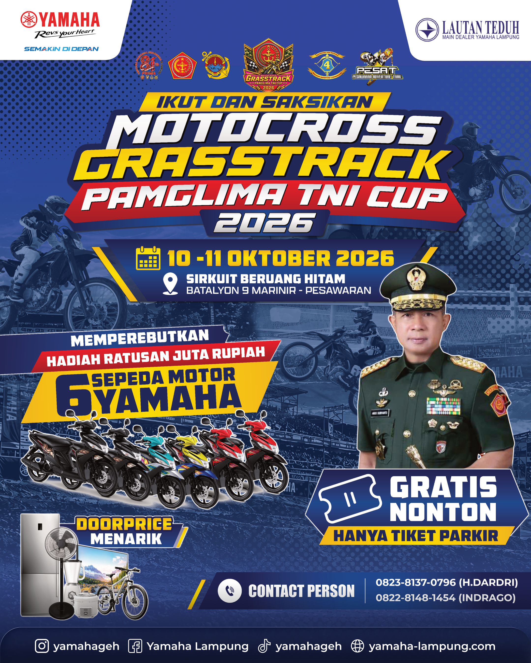 MOTOCROSS GRASSTRACK PANGLIMA TNI CUP 2026